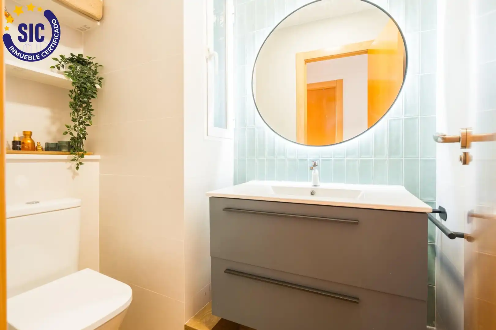 Baño de Ático en venta en Valencia con Aire acondicionado, Calefacción y Parquet