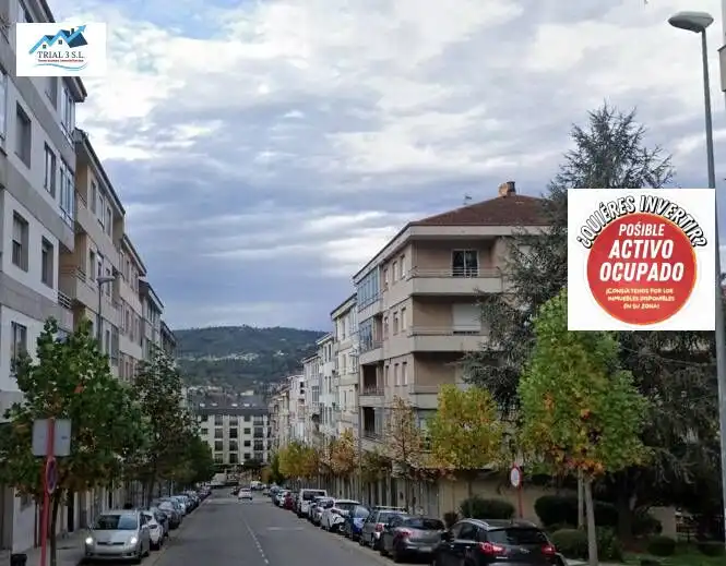 Vista exterior de Piso en venta en Ourense Capital 