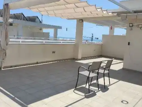 Terrace of Flat for sale in Piles  with Air Conditioner, Swimming Pool and Balcony
