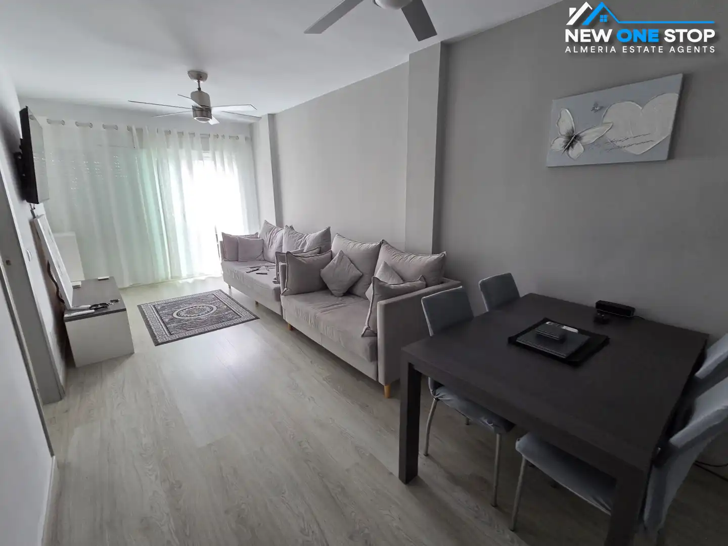 Living room of Apartments for sale in Mojácar  with Air Conditioner, Heating and Terrace