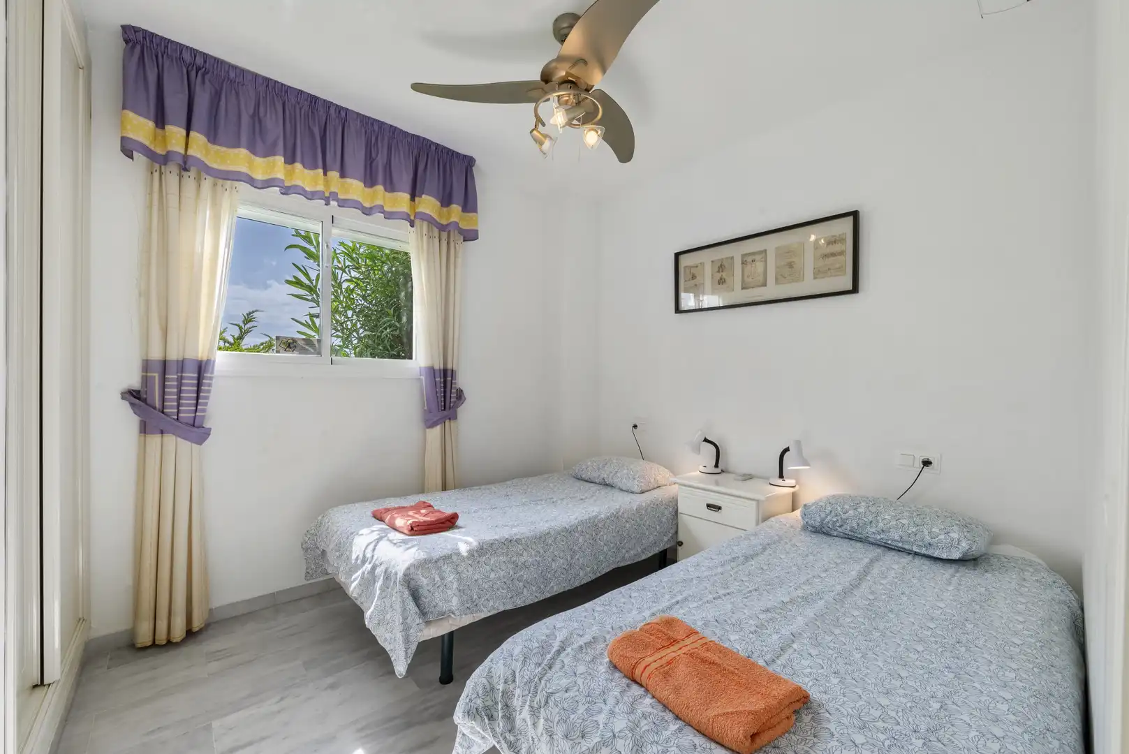 Bedroom of Ground floor for sale in Mijas  with Air Conditioner, Terrace and Swimming Pool