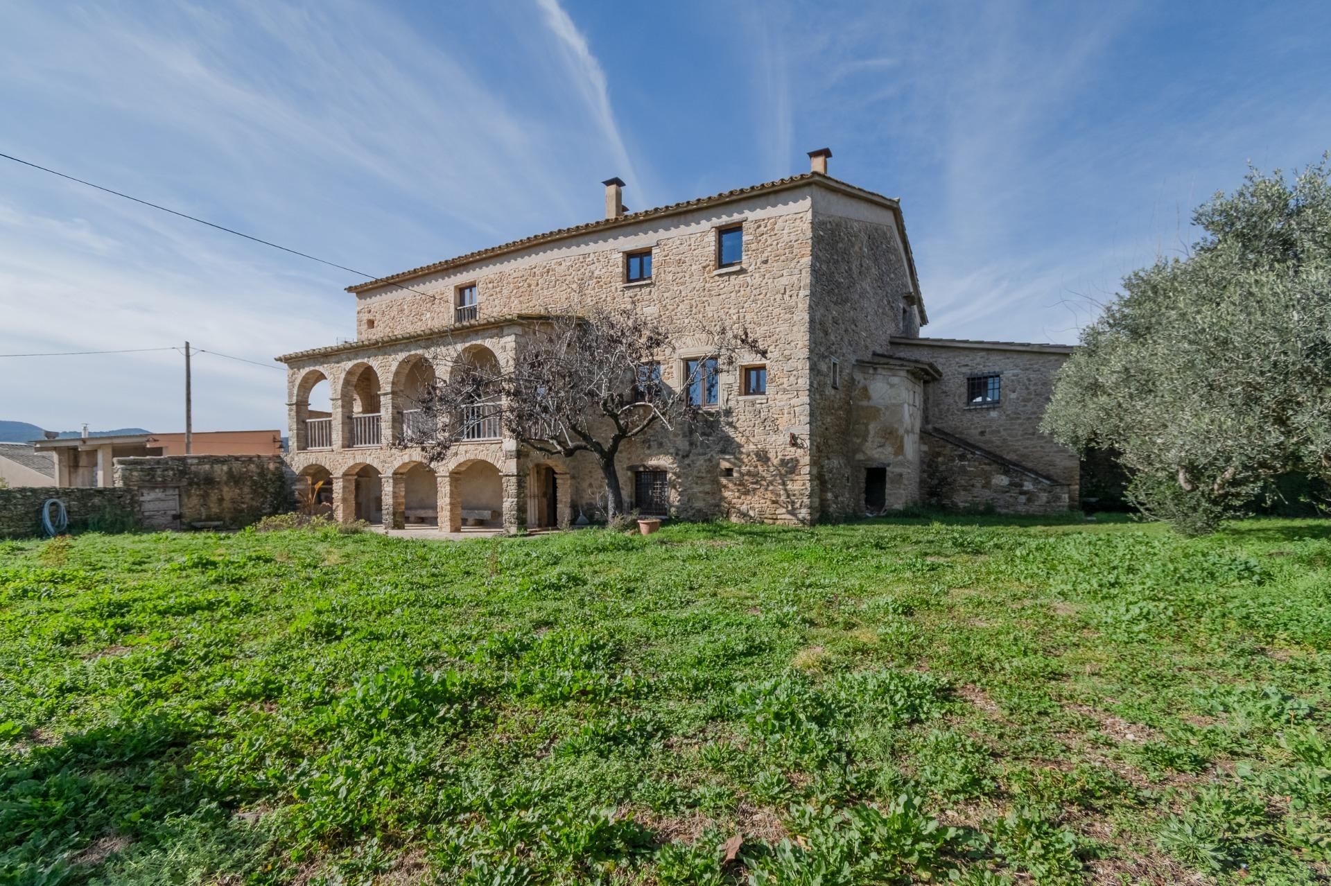 Exterior view of Country house for sale in Cornellà del Terri  with Private garden, Terrace and Storage room