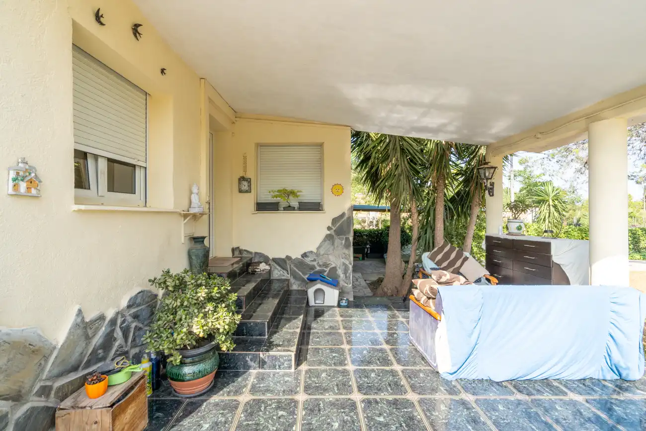 Terrassa de Casa o xalet en venda en Roquetes amb Aire condicionat, Calefacció i Jardí privat