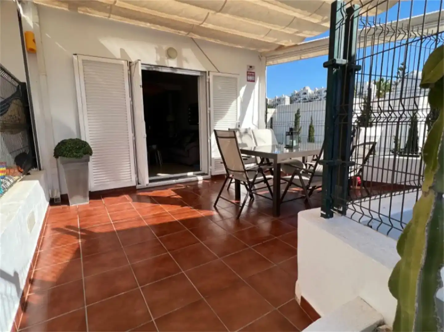 Terraza de Dúplex en venta en Mojácar con Aire acondicionado, Jardín privado y Parquet