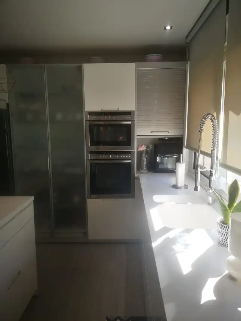 Cocina de Casa adosada en venta en Guadalajara con Aire acondicionado, Calefacción y Jardín privado