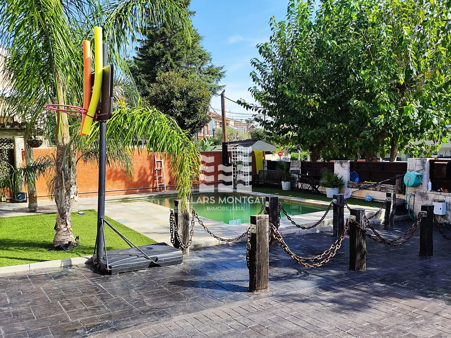 Piscina de Casa o chalet en venta en Tiana, Barcelona