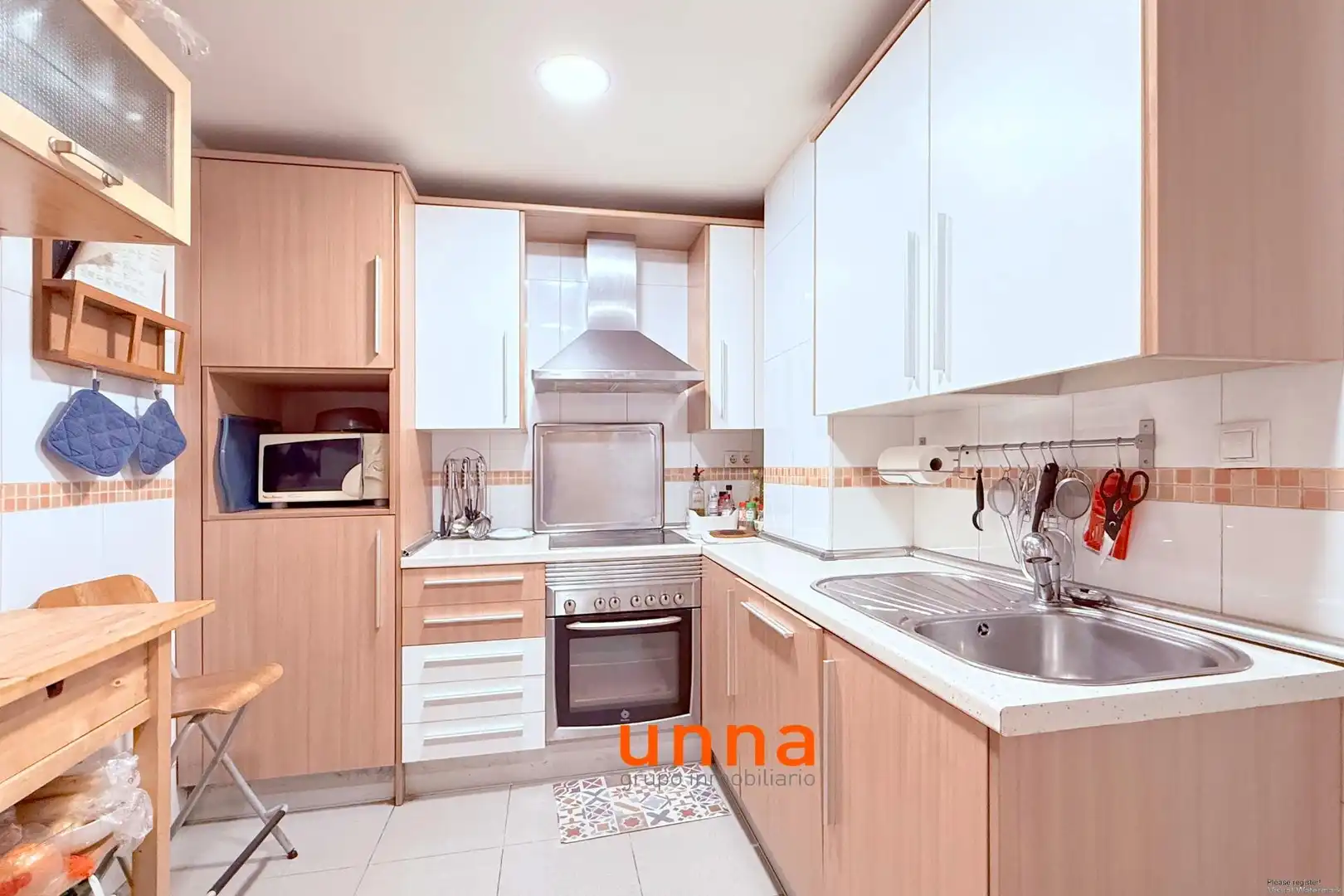 Cocina de Ático en venta en Alcorcón con Aire acondicionado, Calefacción y Parquet