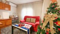 Living room of Flat for sale in Elche / Elx  with Air Conditioner, Terrace and Furnished