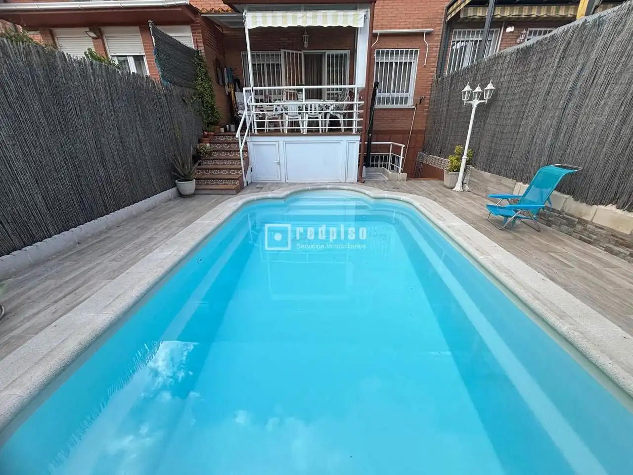 Piscina de Casa o chalet en venta en Móstoles con Calefacción, Parquet y Terraza