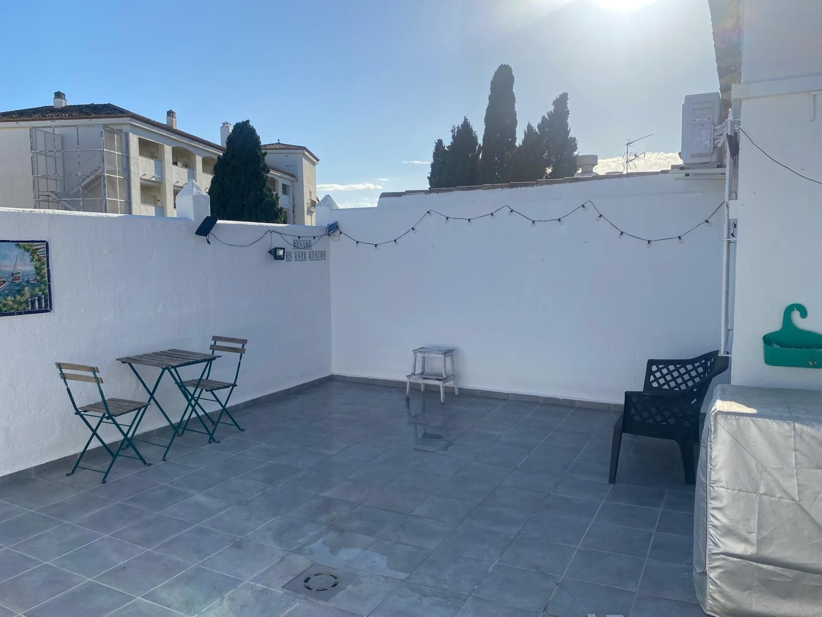 Terraza de Casa adosada en venta en Mijas con Jardín privado, Terraza y Trastero