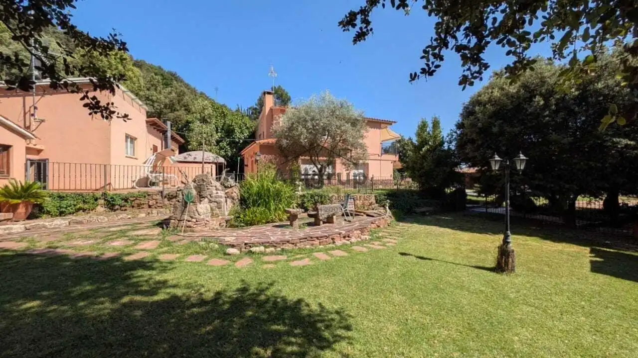 Jardí de Casa o xalet en venda en Tagamanent