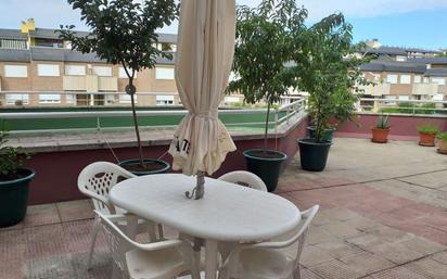 Terrace of Flat for sale in Palencia Capital  with Heating, Parquet flooring and Terrace