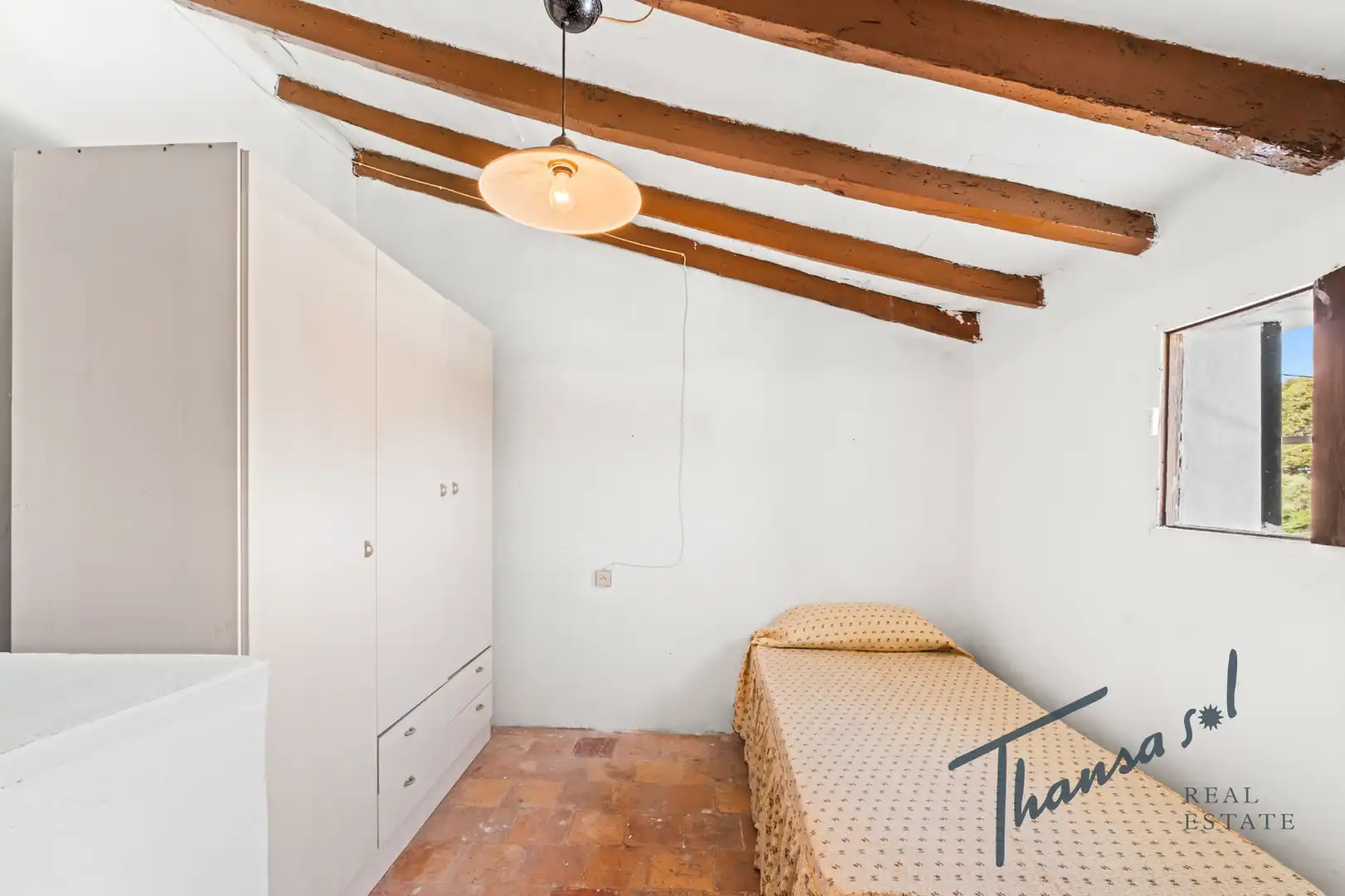 Dormitori de Casa adosada en venda en Alicante / Alacant amb Aire condicionat, Jardí privat i Terrassa