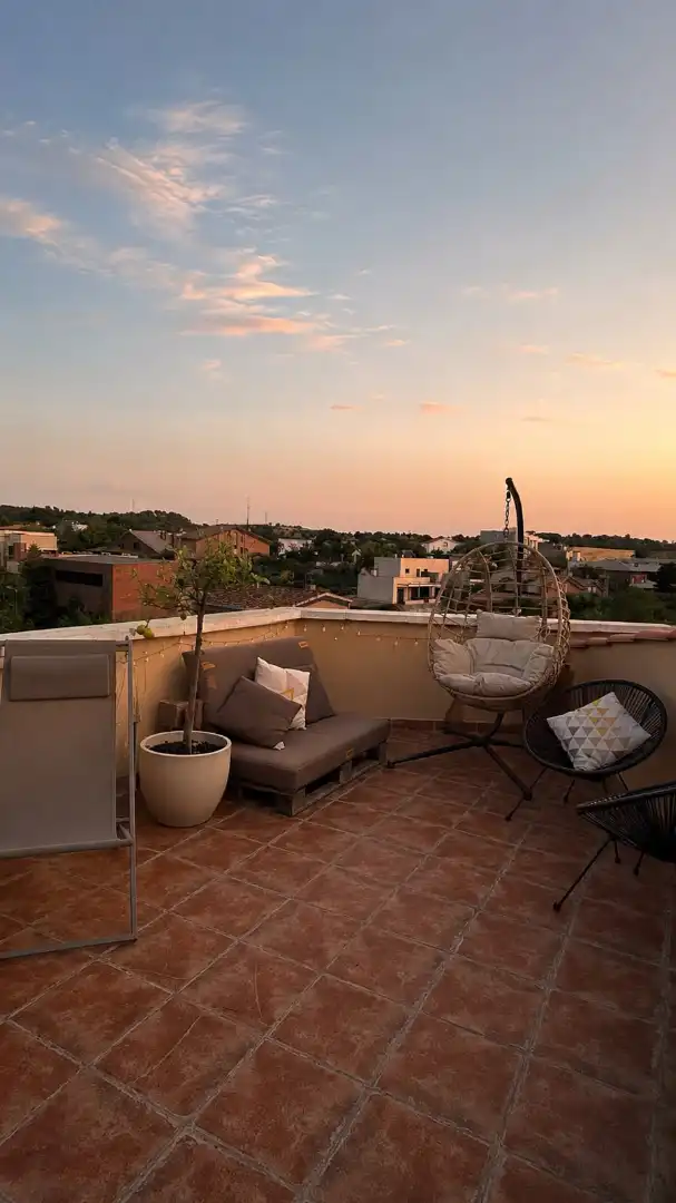 Terrassa de Dúplex en venda en Les Franqueses del Vallès amb Aire condicionat, Calefacció i Terrassa