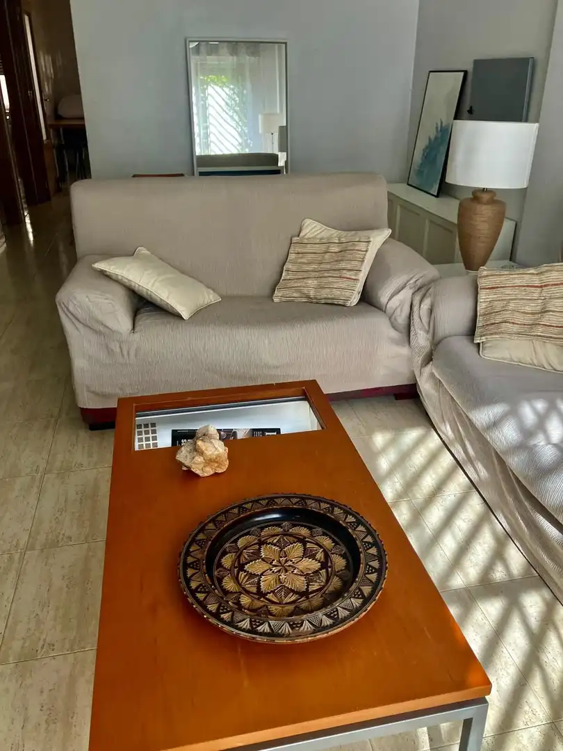 Living room of Duplexes for rent in Murcia  with Air Conditioner, Private garden and Terrace