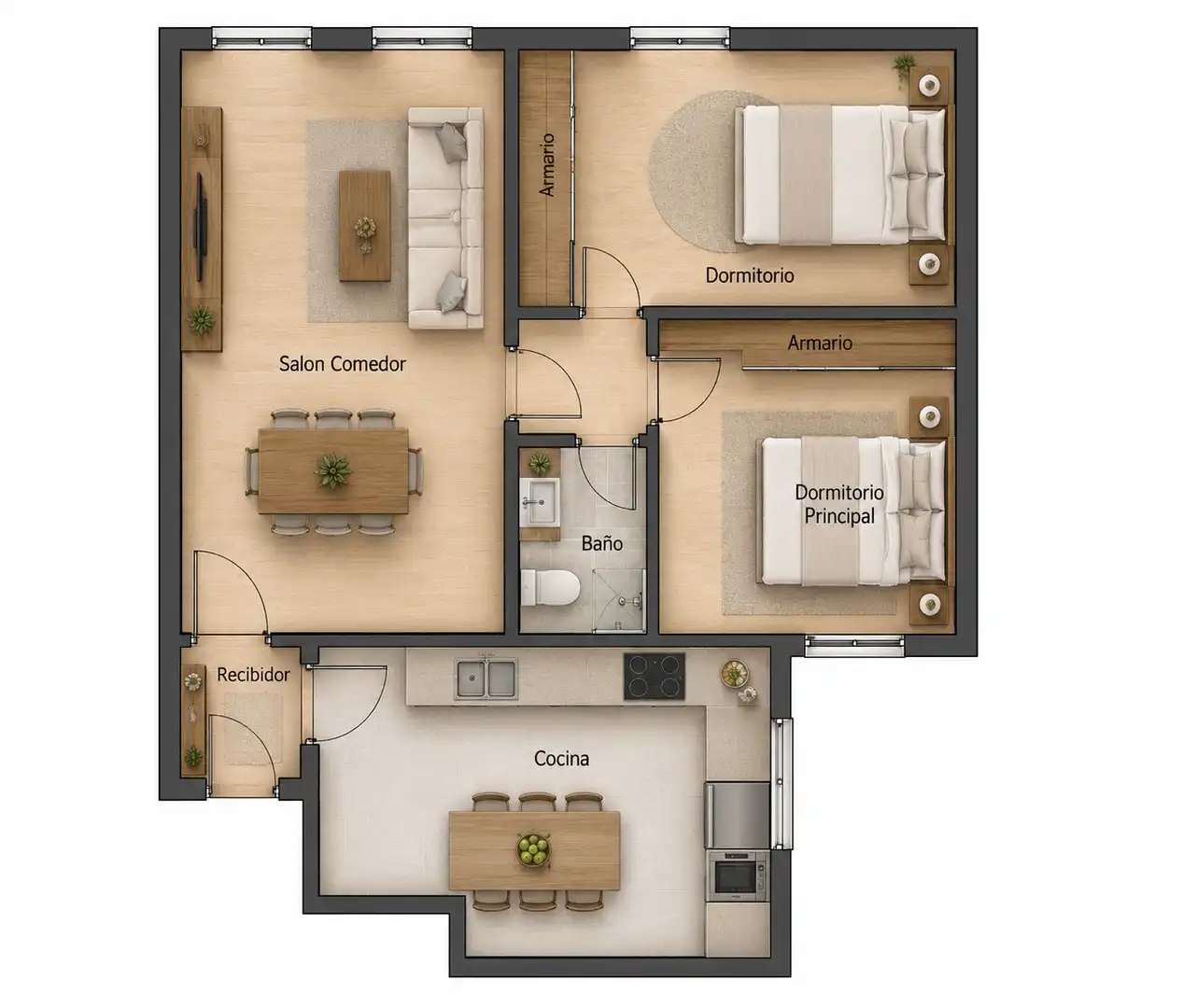 Wohnung zum Verkauf in Leganés mit Heizung