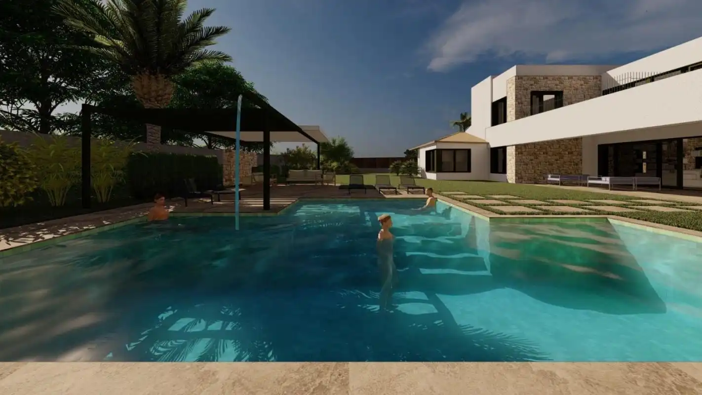 Swimming pool of Residential for sale in Orihuela