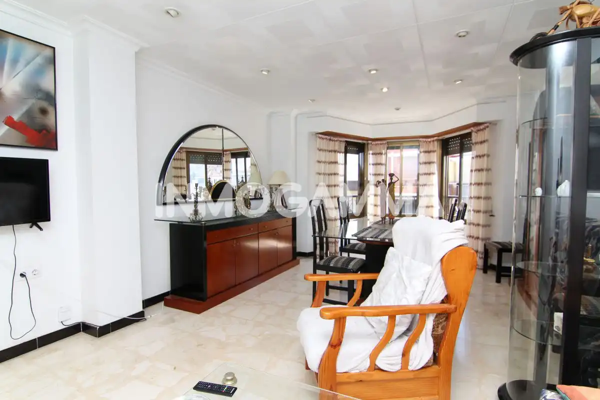 Sala de estar de Dúplex en venta en Cullera con Terraza