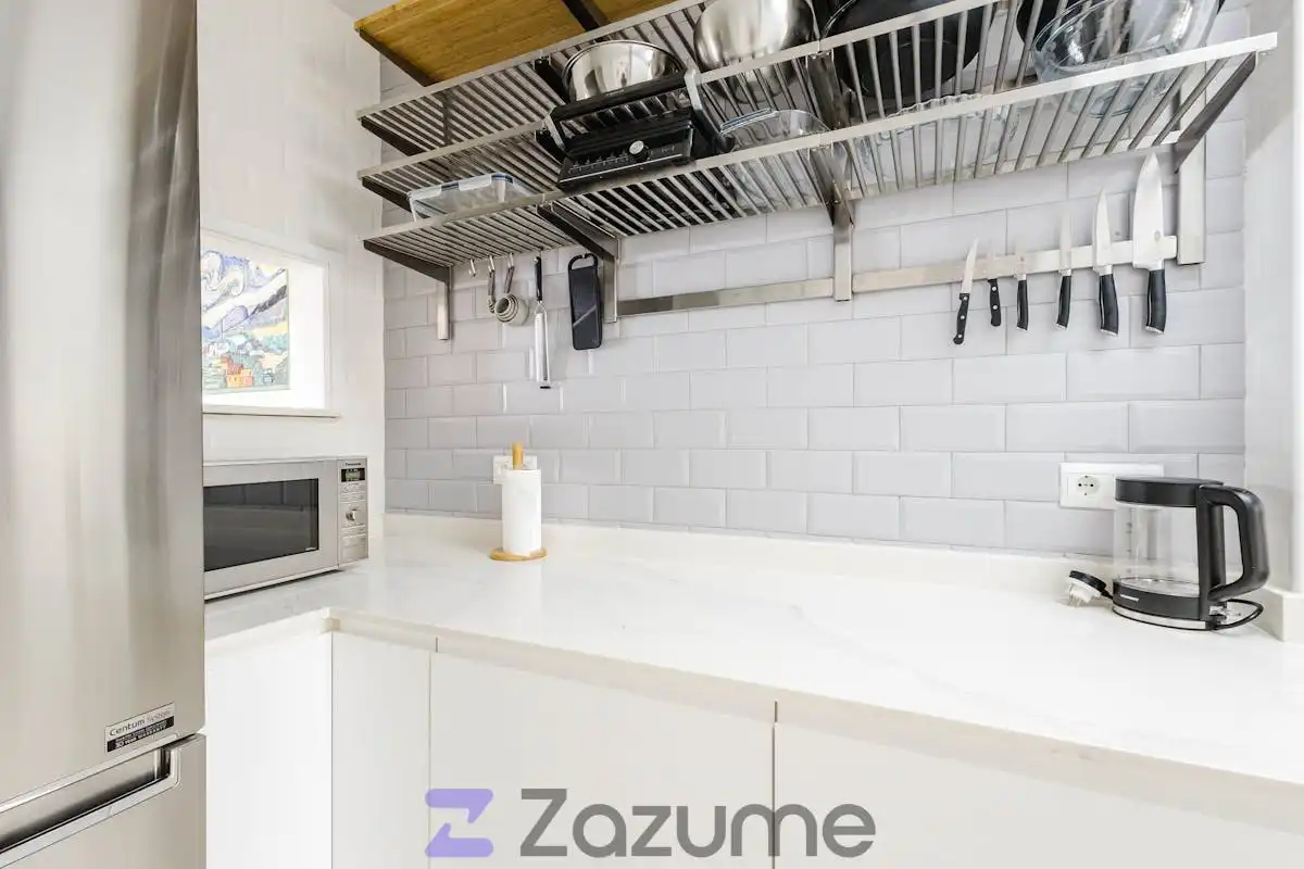 Cocina de Ático de alquiler en Vélez-Málaga con Aire acondicionado, Calefacción y Terraza
