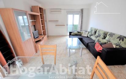 Living room of Flat for sale in Manises  with Air Conditioner and Balcony