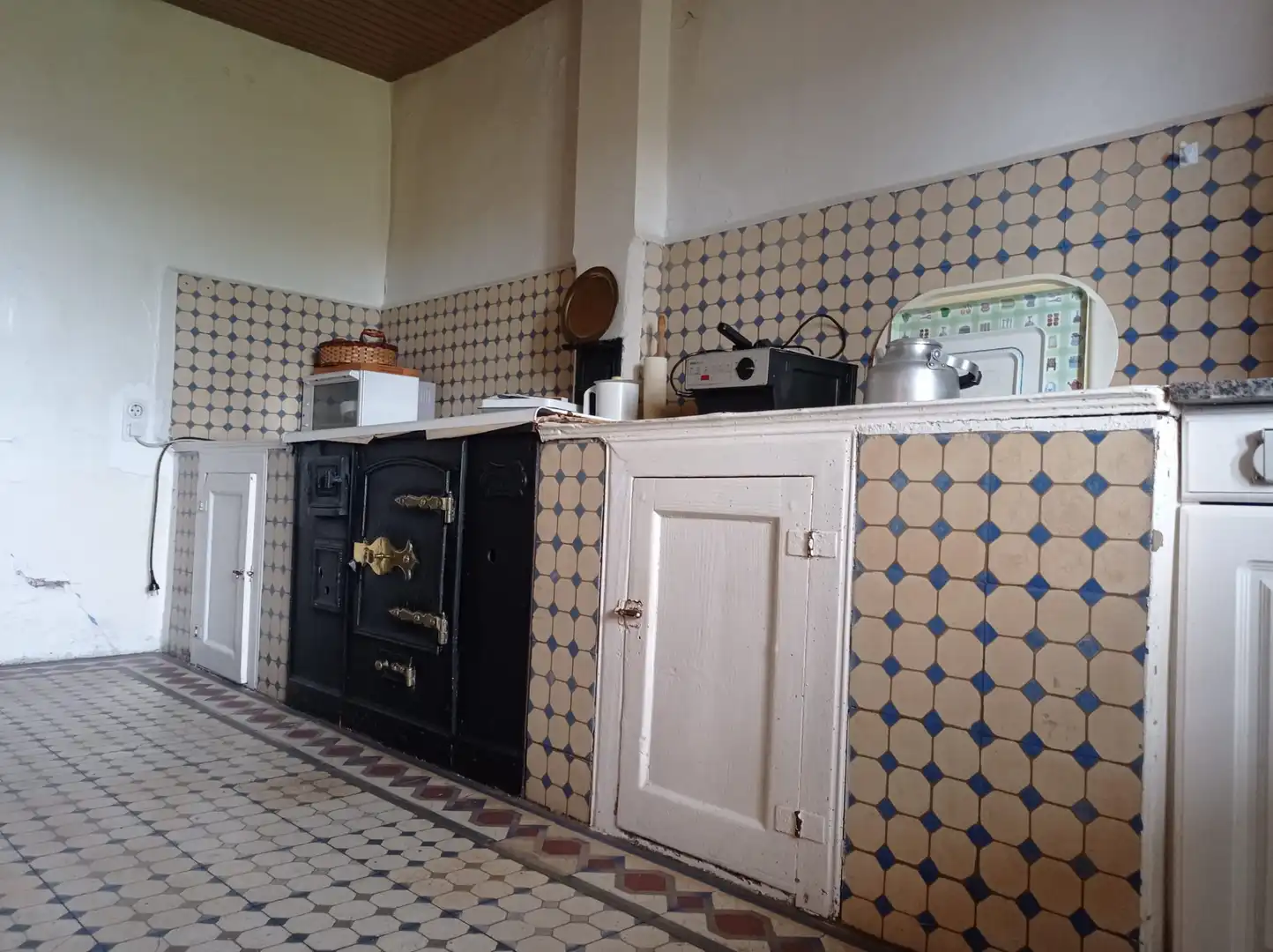 Cuina de Casa adosada en venda en A Fonsagrada  amb Jardí privat, Moblat i Balcó