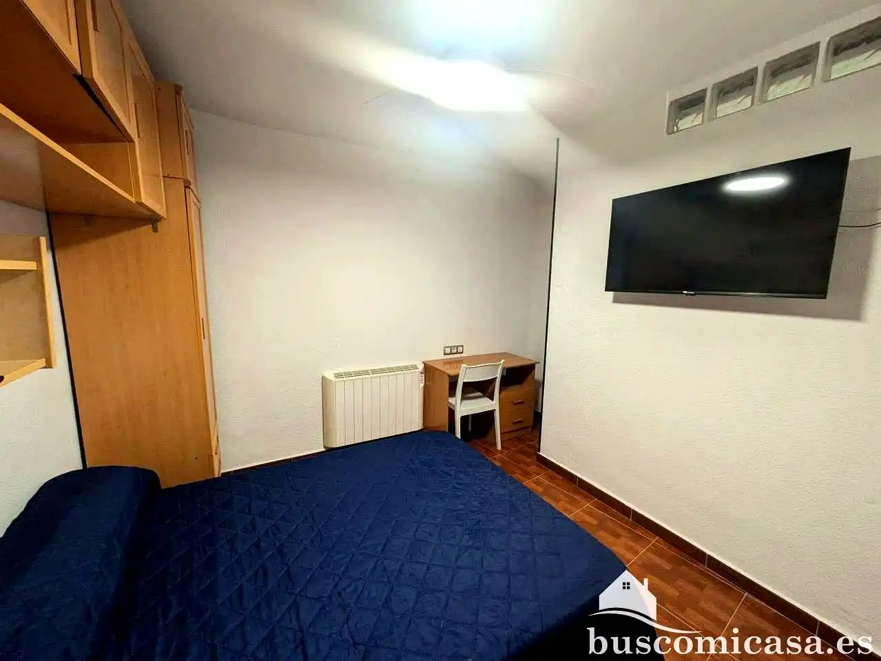 Schlafzimmer von Wohnung zur Miete in Linares mit Klimaanlage, Balkon und Alarm