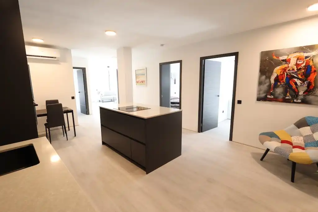 Cocina de Apartamento en venta en Torrevieja con Aire acondicionado, Calefacción y Terraza