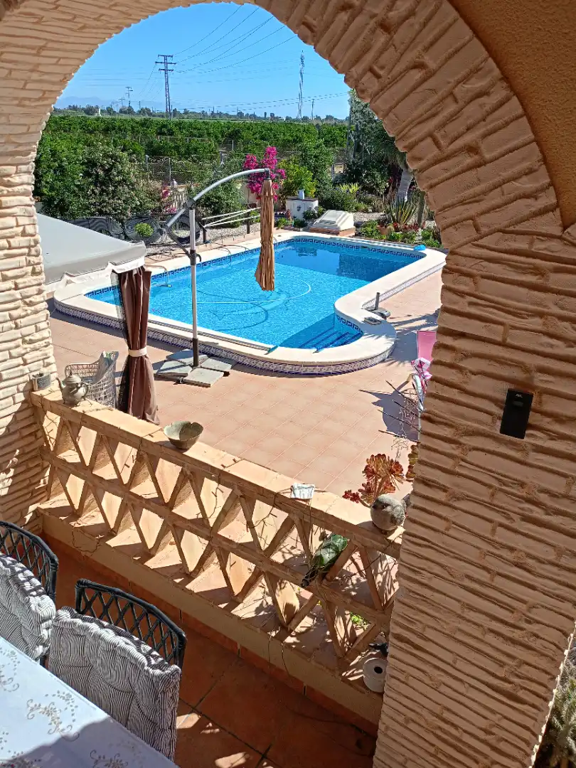 Piscina de Casa o chalet en venta en Jacarilla con Jardín privado, Terraza y Piscina