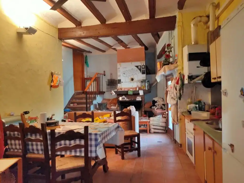 Cocina de Casa o chalet en venta en Pozán de Vero con Aire acondicionado, Calefacción y Terraza