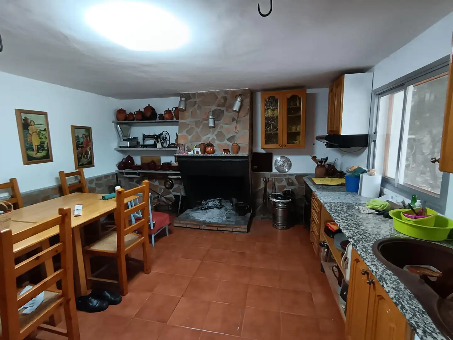 Cocina de Casa o chalet en venta en Brazatortas con Aire acondicionado, Calefacción y Jardín privado