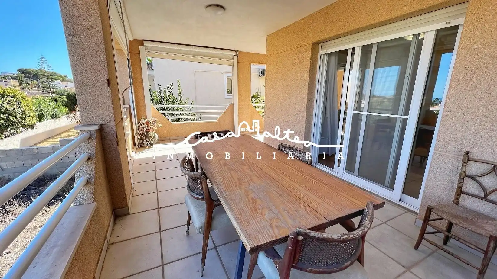 Terrace of Houses for sale in L'Alfàs del Pi  with Private garden, Terrace and Swimming Pool