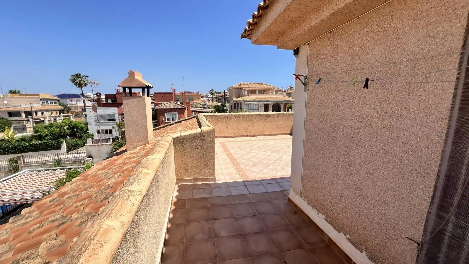 Terraza de Casa adosada en venta en Torrevieja con Aire acondicionado, Jardín privado y Terraza