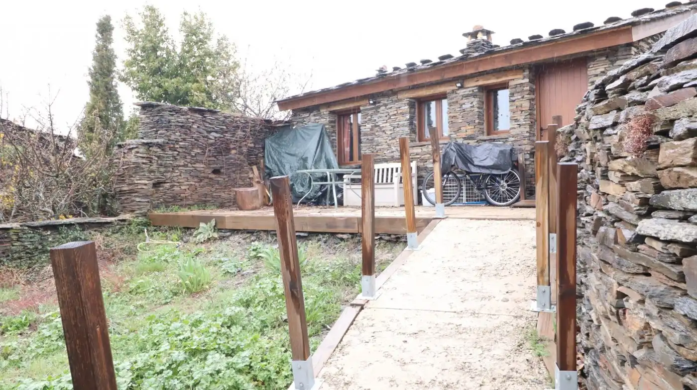 Jardí de Casa o xalet en venda en Majaelrayo amb Calefacció, Jardí privat i Terrassa