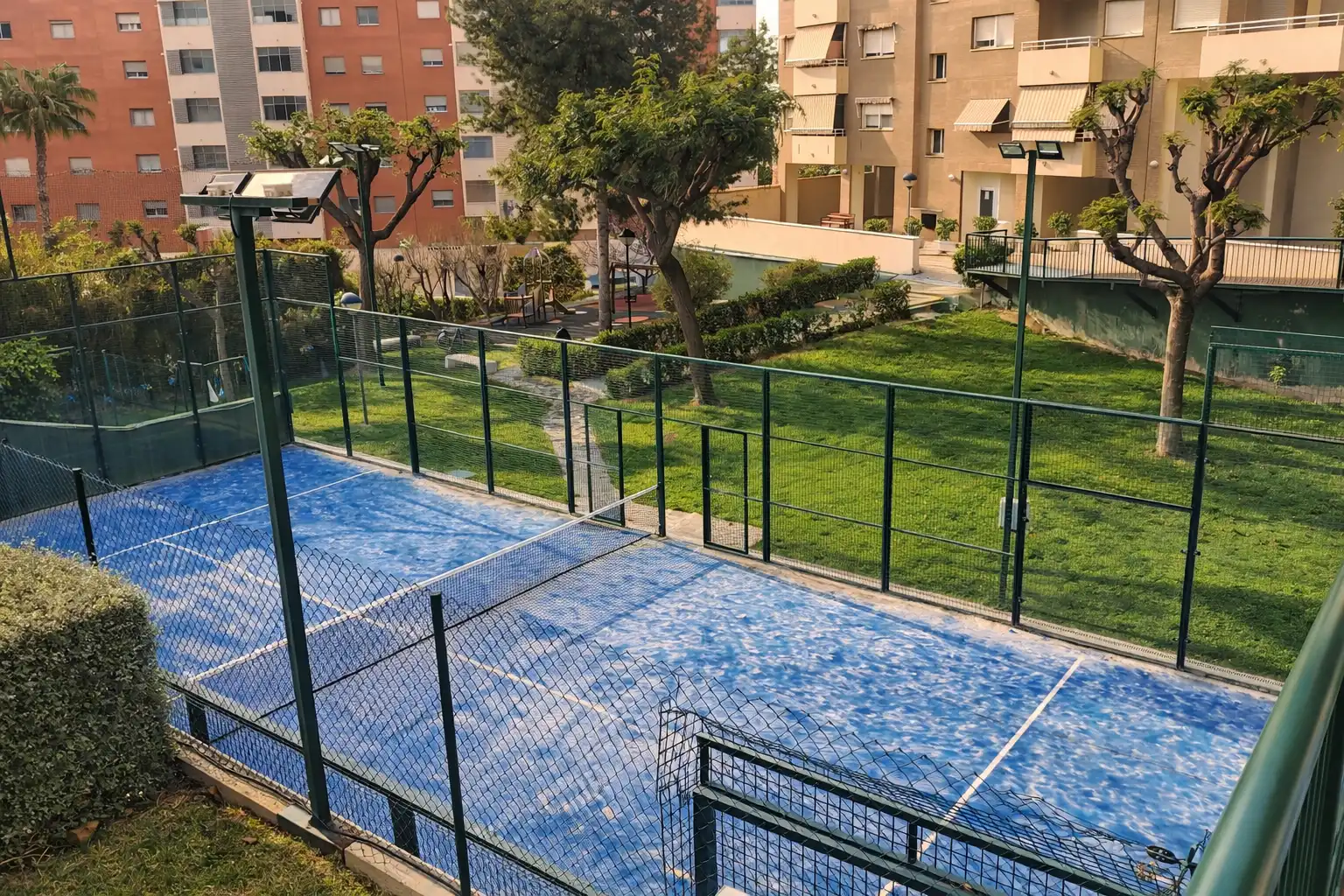 Jardín de Piso en venta en Alicante / Alacant con Aire acondicionado, Calefacción y Terraza