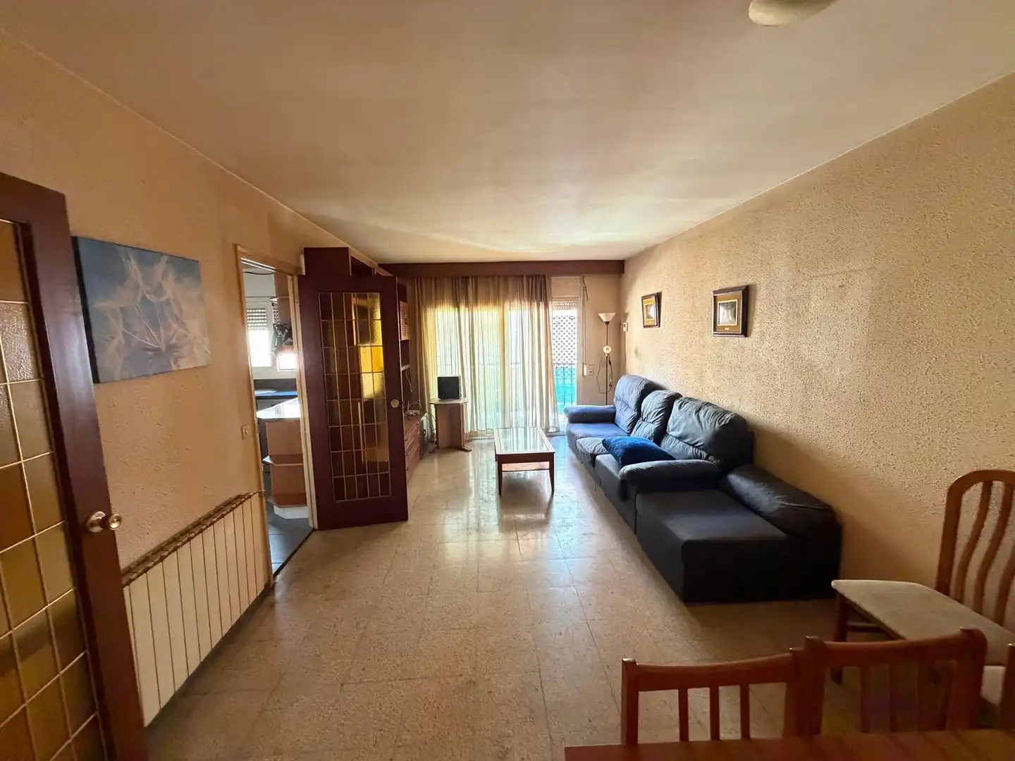 Sala de estar de Piso en venta en Salt con Calefacción, Terraza y Balcón