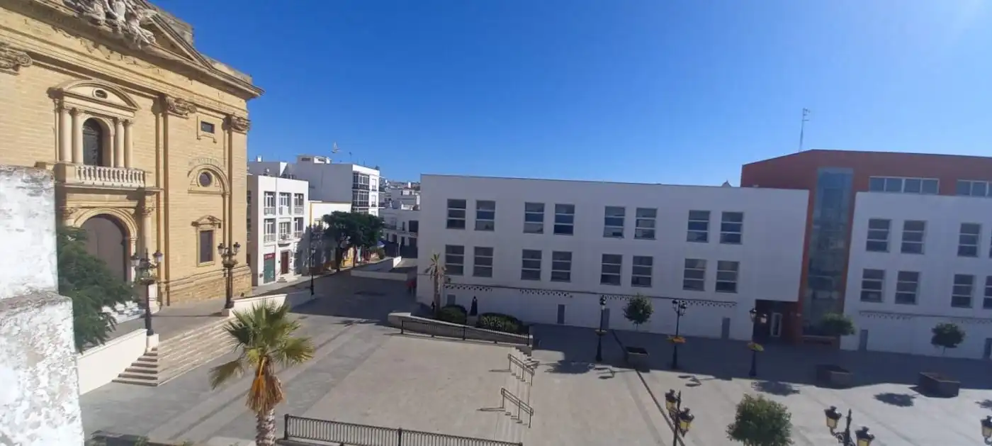 Vista exterior de Casa o xalet en venda en Chiclana de la Frontera
