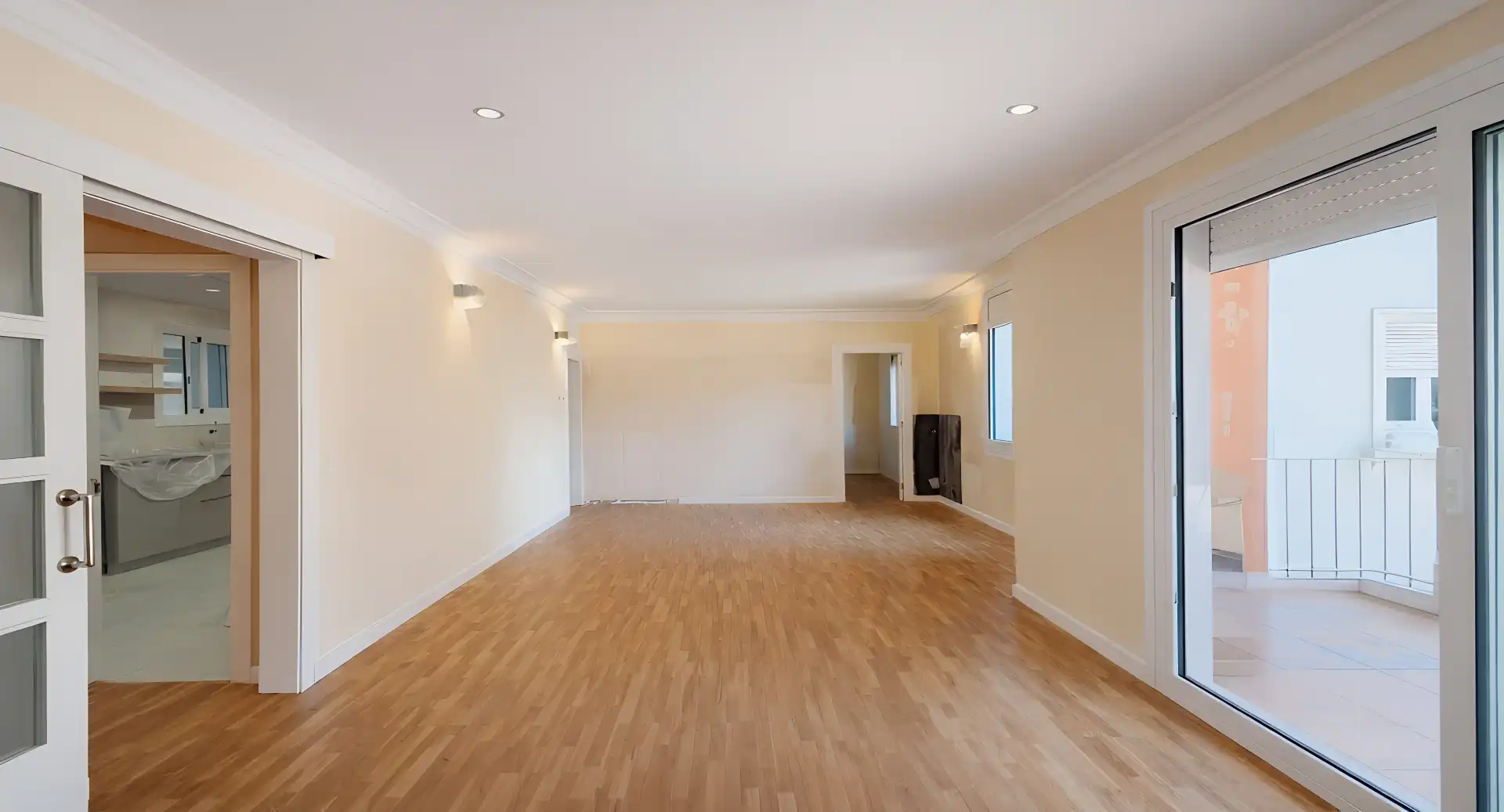 Flat for rent in Barcelona  with Air Conditioner, Heating and Parquet flooring