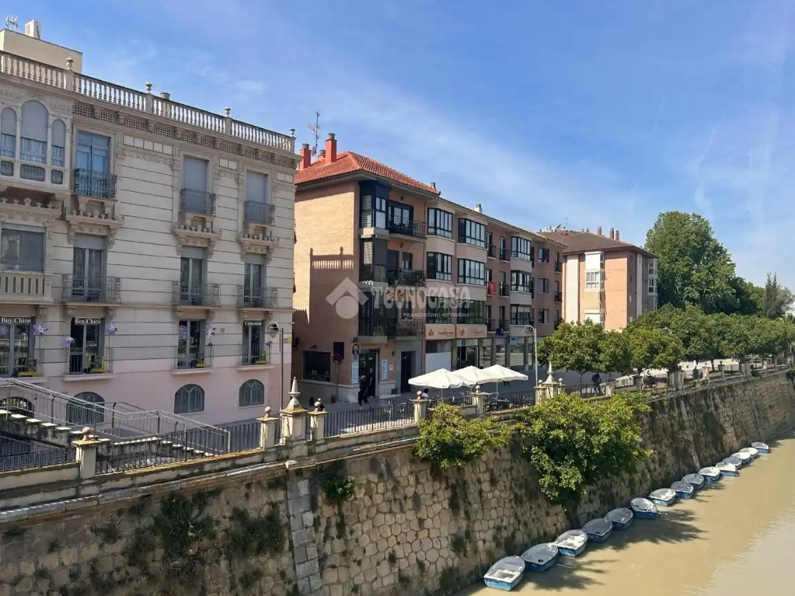 Vista exterior de Piso en venta en Murcia con Calefacción y Terraza