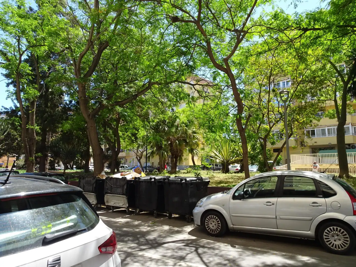 Vista exterior de Piso en venta en Málaga