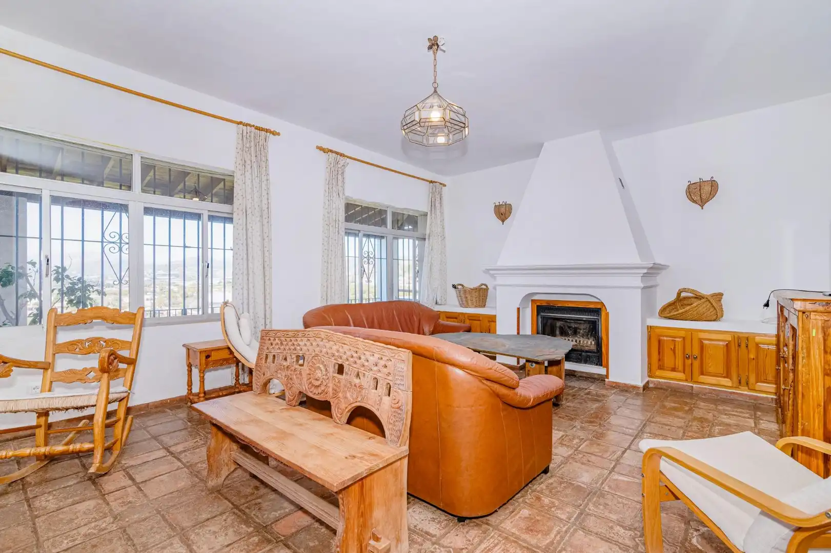 Sala de estar de Casa o chalet en venta en Motril con Jardín privado, Terraza y Piscina