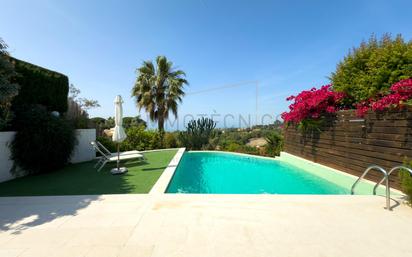 Swimming pool of House or chalet for sale in Caldes d'Estrac  with Heating, Private garden and Terrace
