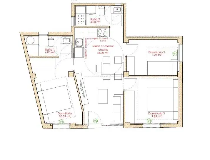 Appartement avec ascenseur à vendre à Elche ciudad, imagen 18