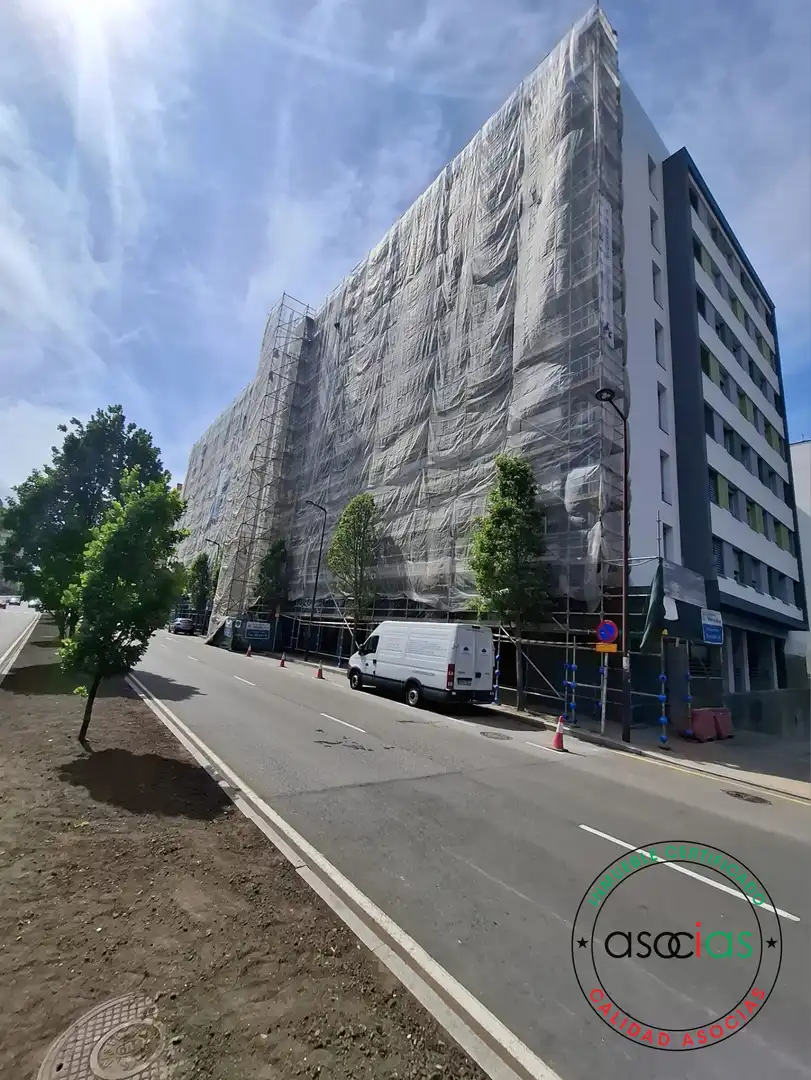 Vista exterior de Piso en venta en Gijón  con Calefacción y Trastero