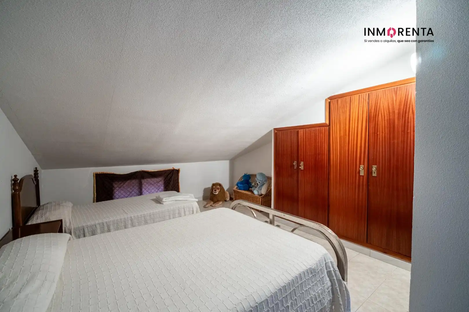 Bedroom of Houses for sale in Cadalso de los Vidrios  with Heating and Private garden
