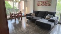 Living room of Flat for sale in Sabadell  with Air Conditioner, Parquet flooring and Balcony