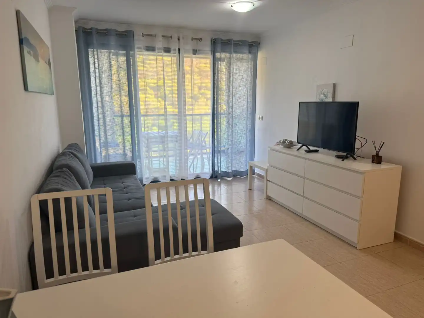 Sala de estar de Apartamento en venta en La Cala de Villajoyosa