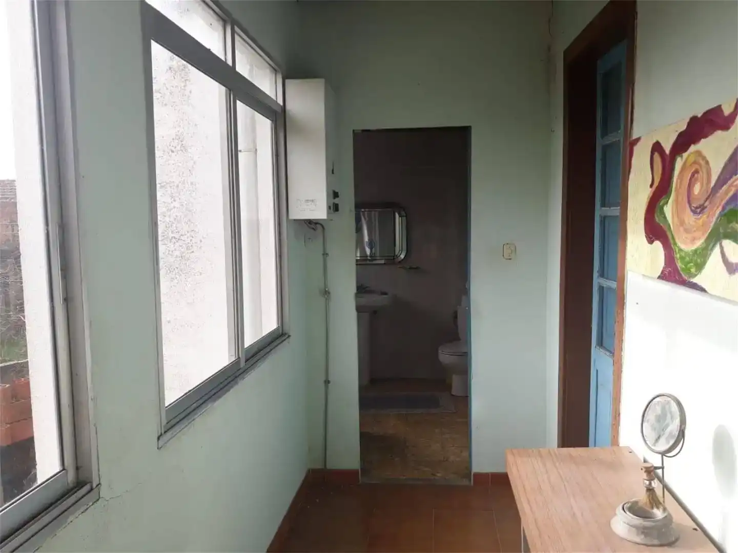 Bany de Finca rústica en venda en Cortegada amb Jardí privat, Parquet i Moblat