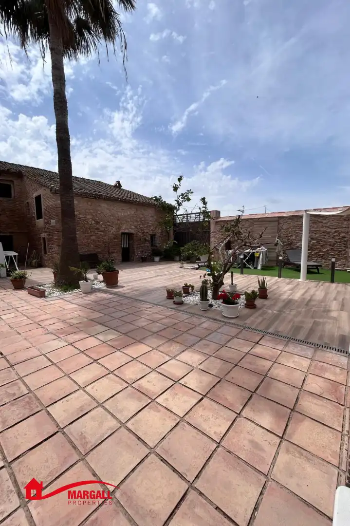 Terrassa de Casa o xalet en venda en Alboraya amb Aire condicionat, Calefacció i Jardí privat