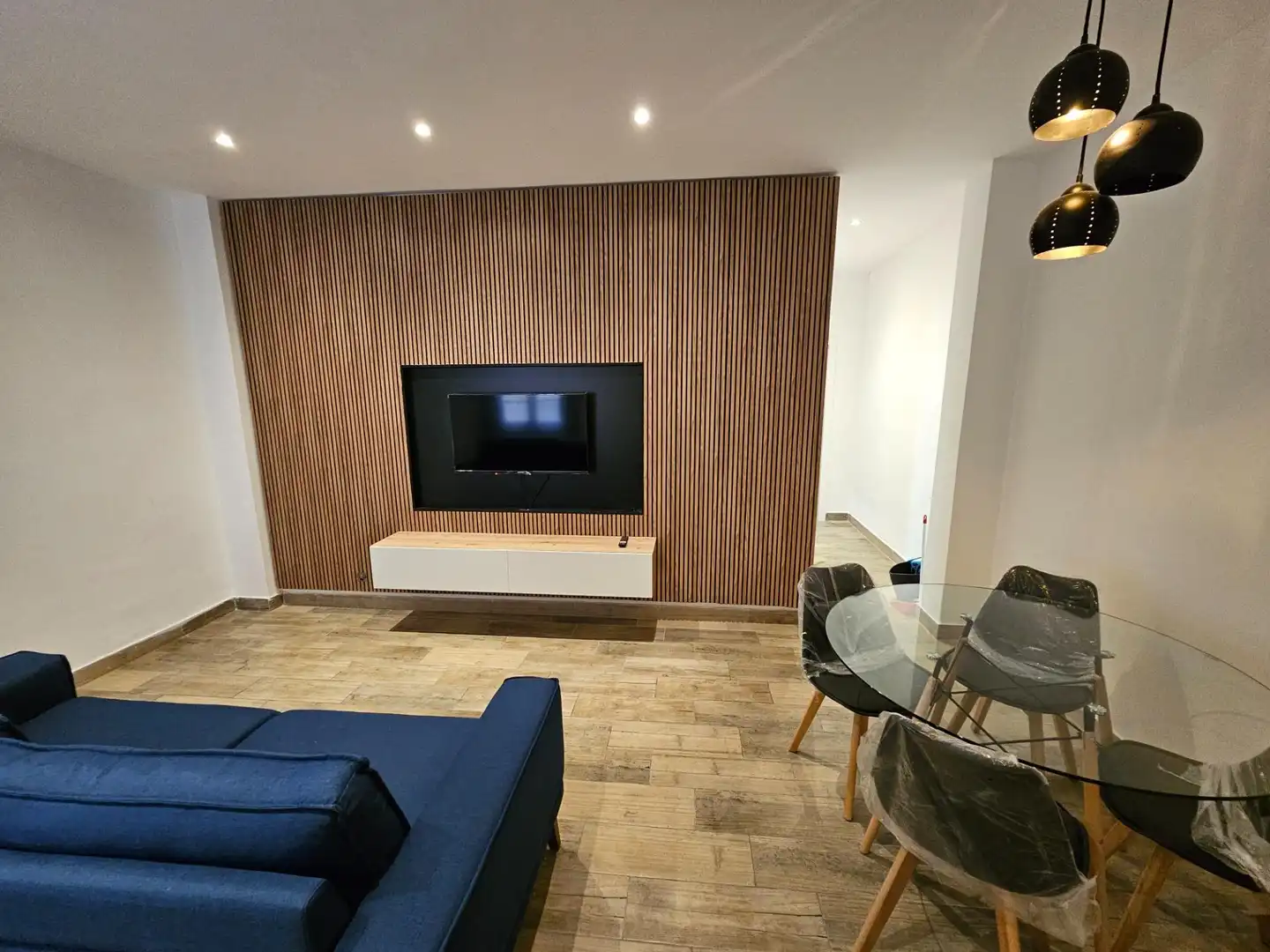 Sala de estar de Planta baja en venta en Moncada con Terraza y Amueblado