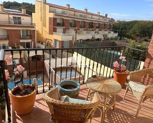 Terrace of House or chalet to rent in Pineda de Mar  with Heating, Private garden and Terrace